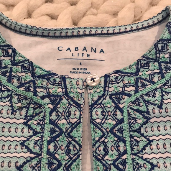 Girls Sz 5 Cabana Life UPF 50+ Coverup NEW - Picture 2 of 5